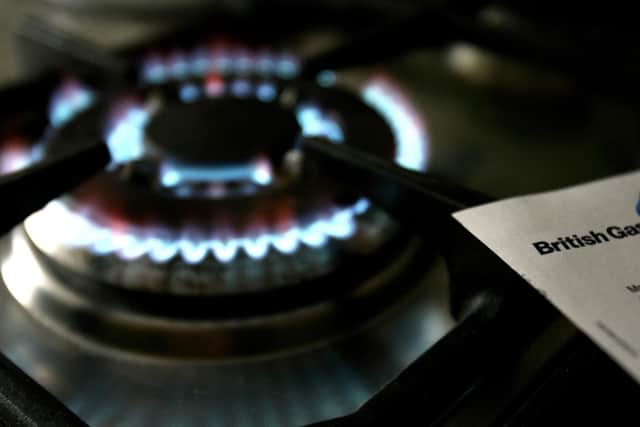 File photo dated of a gas hob with a bill from British Gas, the company's owner Centrica has seen its profits soar to more than £3 billion for 2022 amid rocketing energy prices that have sparked a cost-of-living crisis.