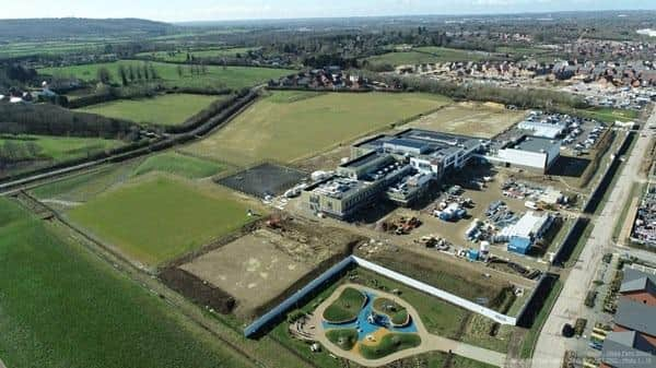 The new Glebe Farm School is near Wavendon