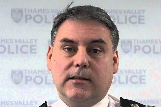 Police Chief Constable John Campbell. Image: Thames Valley Police.
