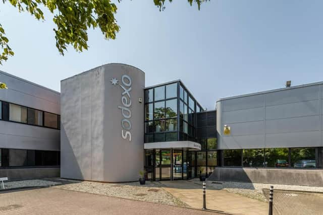 Sodexo is selling its huge base in Milton Keynes