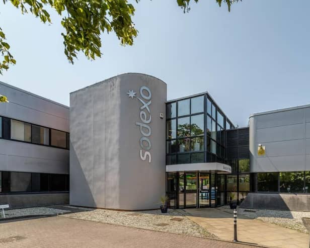 Sodexo is selling its huge base in Milton Keynes