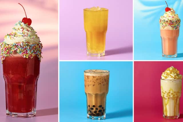 The new ice cream floats will be launched at Creams Cafe in Central Milton Keynes on August 29
