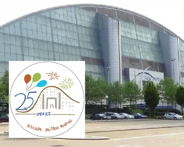 The logo celebrating Xscape's 25th birthday. Photo: Submitted