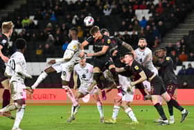 MK Dons take on Shrewsbury Town at Stadium MK this evening
