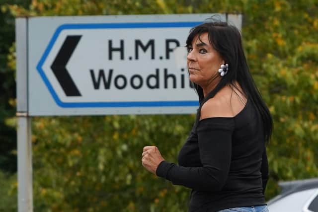 Irene Dunroe, the ex-wife of Charles Bronson arrives at HMP Woodhill, Milton Keynes, to visit Bronson who she hasn’t seen in over 50 years. Photo: Tom Maddick / SWNS