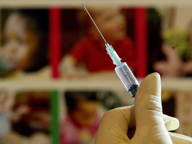 MK has not met the 95 per cent MMR vaccine target set by the World Health Organisation. Photo Gareth Fuller/PA