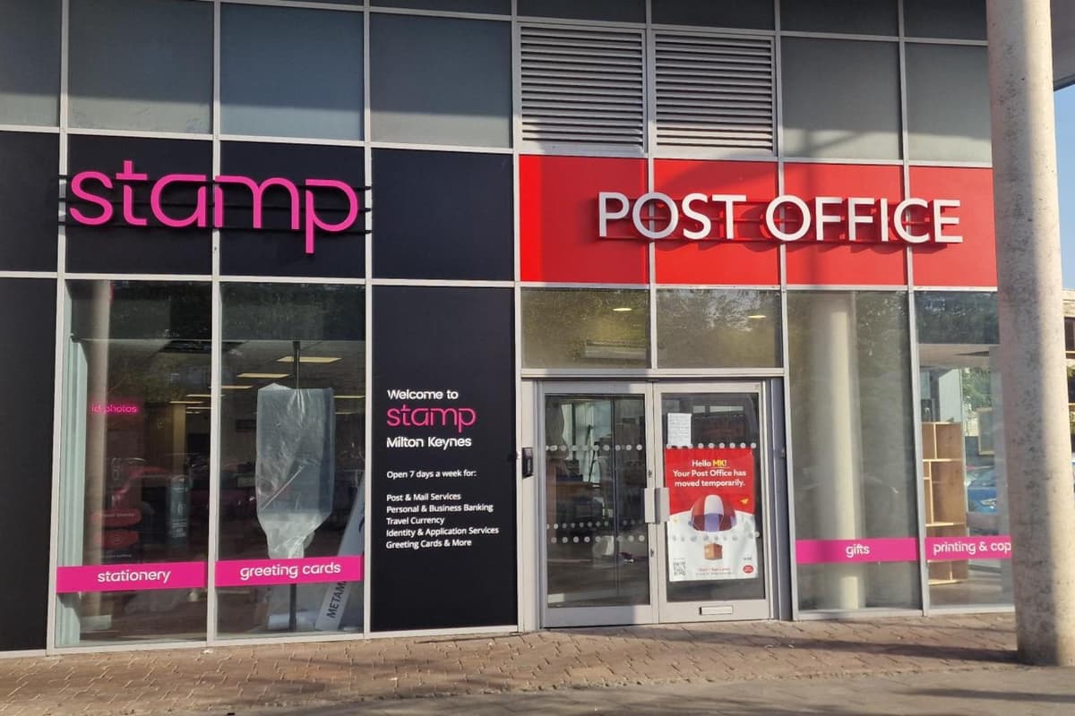 Milton Keynes Post Office returns to original site with new look and