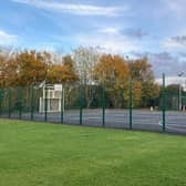The revamped multisport area at Bletchley Youth Centre