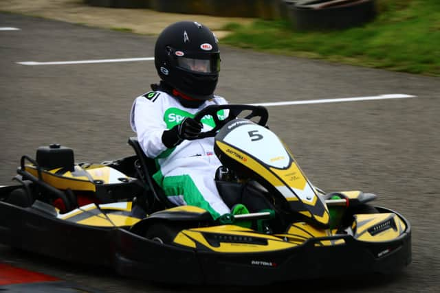 Owen Turpin in action at Daytona Milton Keynes