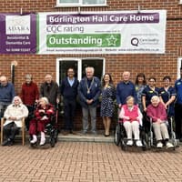Woburn Sands Mayor visits town care home given Outstanding rating by inspectors