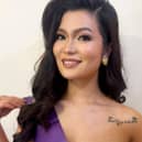 Kimberly Famero is hoping to win abeauty pageant on Mother's Day