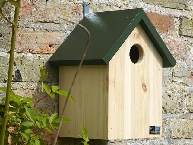 BG - R405836 Starling nest box 4 - A garden nest box for starlings