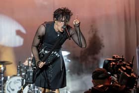 Yungblud on stage at Bludfest at The National Bowl, Milton Keynes on Sunday, August 12, 2024. Photo by David Jackson