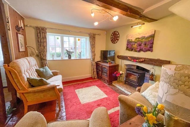 The accommodation boasts an oak entrance porch leading to the snug with a feature log burner