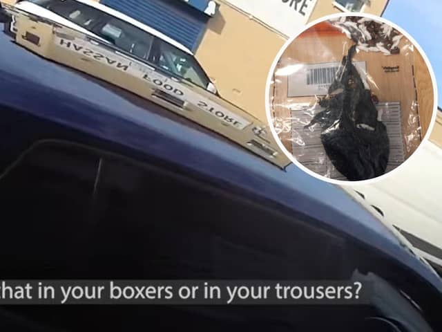 'Are you joking?' Drug dealer caught with crack cocaine in his undies