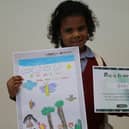 Michelle Abiloa, KS1 winner from Saint Bernadette’s Catholic Primary School