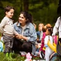 The Teddy Bears Picnic walk was enjoyed by parents and children alike