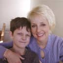 Sharon with her son Leo before the tragedy