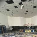 The former cinema at The Point is looking sadly derelict
