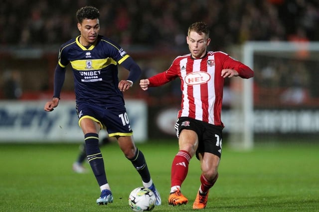 Position: midfielder Last club: Exeter City
