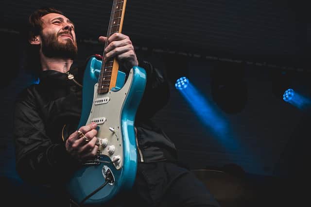 British blues-rock guitarist Laurence Jones. Photo Credit: Connor MacLeod