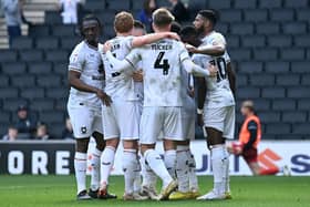 MK Dons could be unchanged from the side which lost to Fleetwood Town last Saturday for their final home game of the season