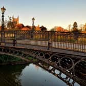 The river runs under the famous Iron Bridge in Newport Pagnell