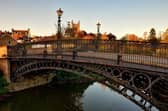 The river runs under the famous Iron Bridge in Newport Pagnell