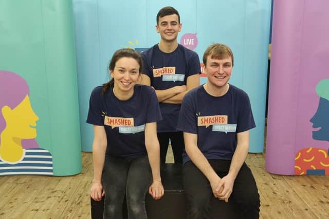 Smashed is a theatre production offering workshops focusing on the risks of underage drinking