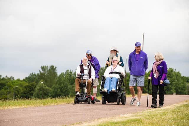 The charity says it has made Milton Keynes more wheelchair accessible