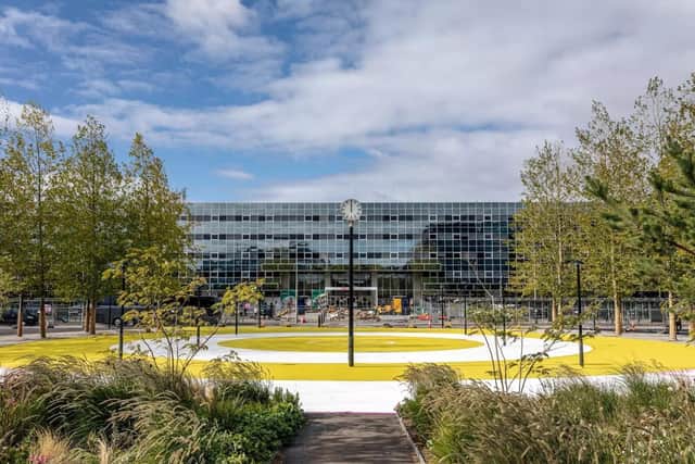 A new piece of public artwork Walk With Your Dreams is set to be unveiled at Milton Keynes Station next month