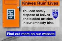 Operation Sceptre is a week-long action held across the Thames Valley to tackle knife crime
