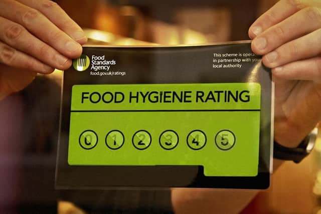 Do you check food hygiene ratings before you eat? 