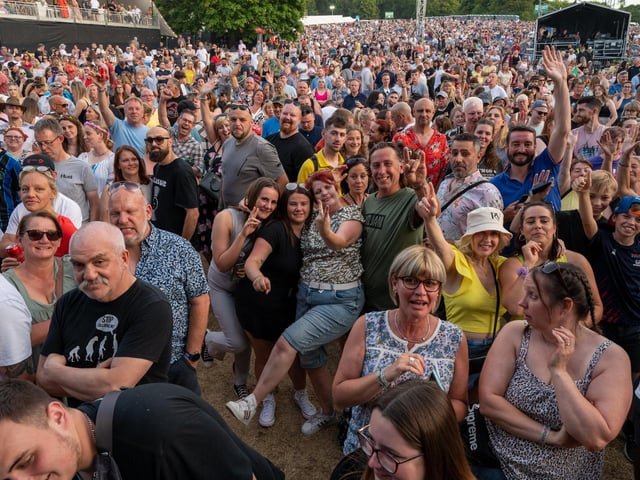 Fanis inside Campbell Park, Milton Keynes, July 16, 2022. Photo by David Jackson