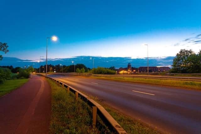 The new LED streetlights create a cleaner, crisper light, says Milton Keynes City Council