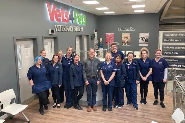 The Vets4Pets team in Milton Keynes