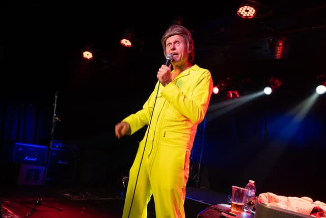 Live Review: Synth pop's potty-mouthed ‘minor internet hit singer’ returns to Craufurd Arms