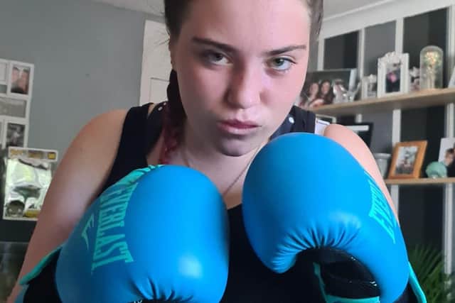 Kizzy Kellett is now a volunteer boxing coach