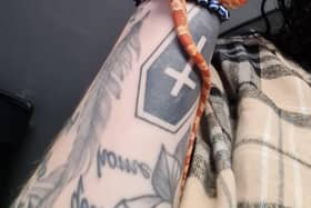 Chico is much-loved by customers at an MK tattoo studio