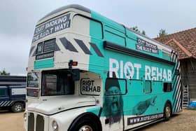The Riot Rehab Bus will be offering free haircuts to help people to quit smoking