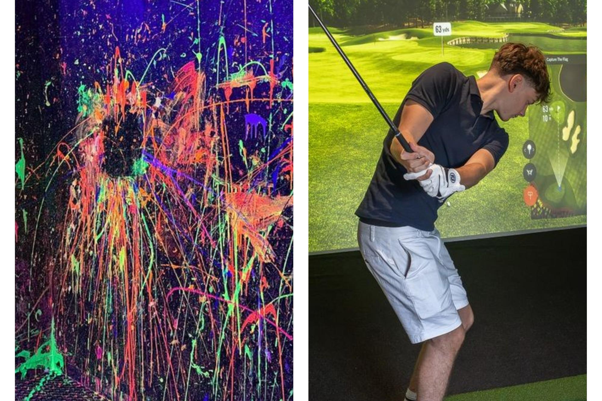 Golf simulator and painting experience latest additions to Milton Keynes ...