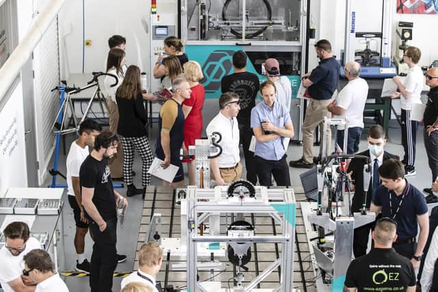 The launch of the Cycling Test Lab