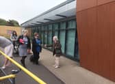 Virginia Bell was handing out leaflets outside MK hospital, asking people to boycott Costa Coffee
