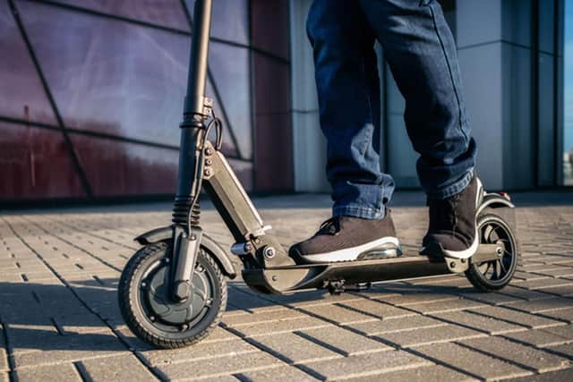 Private e-scooters are being more and more popular.
