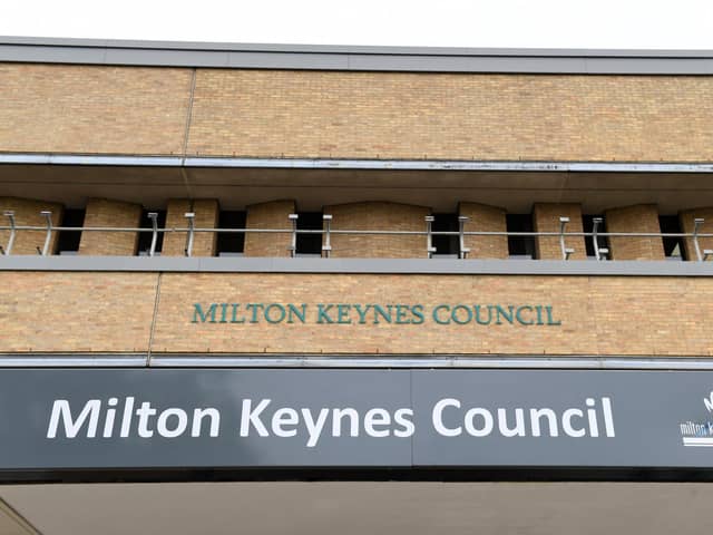 Milton Keynes City Council stock image