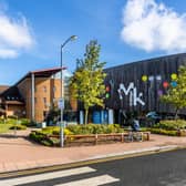 Milton Keynes College was in lockdown this morning while police dealt with a knife incident in the grounds