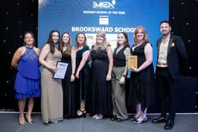 Award winners with host Matthew Burton