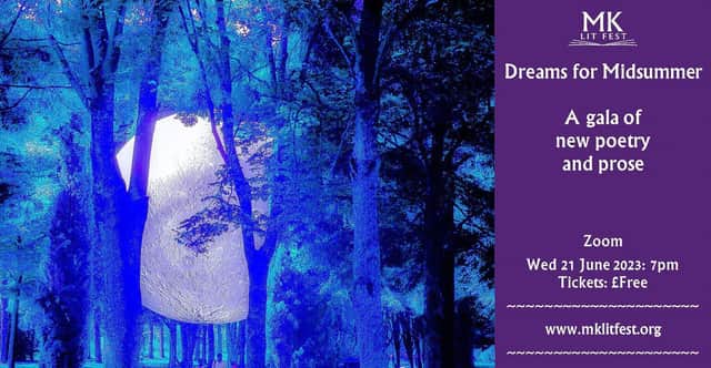 Dreams for Midsummer with Milton Keynes Literary Festival, 21 June 2023