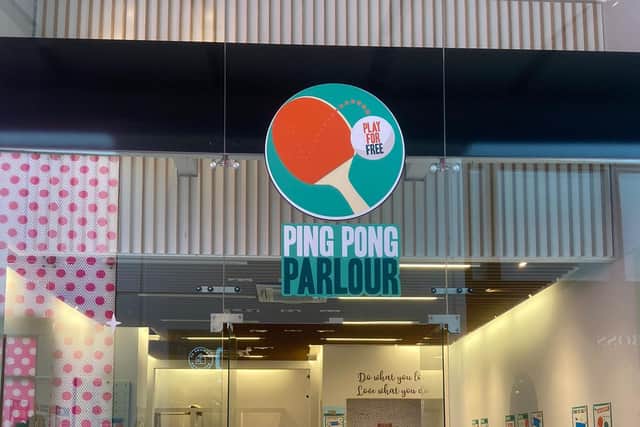 The Ping Pong Parlour in Midsummer Place MK
