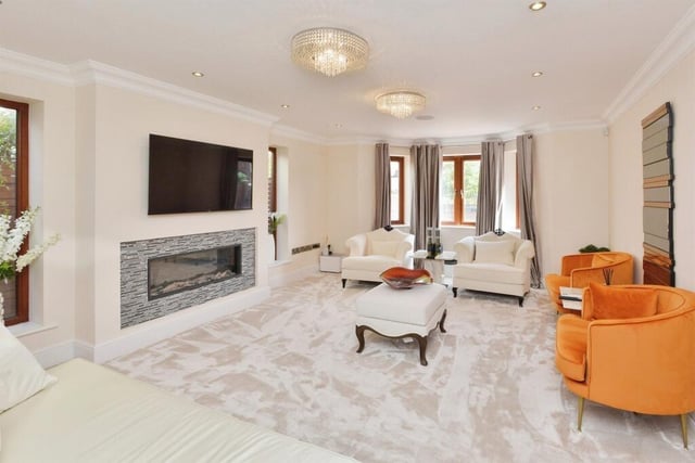 The living room at the property on Ashford Crescent